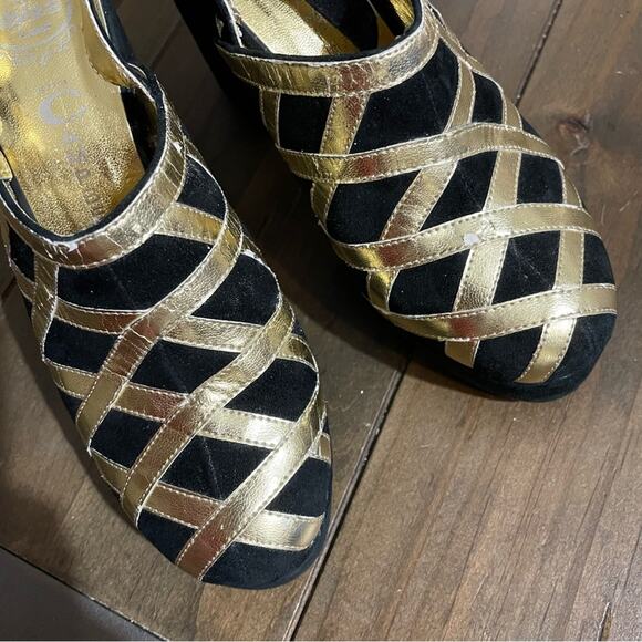Jeffrey Campbell metallic clogs - Picture 3 of 9